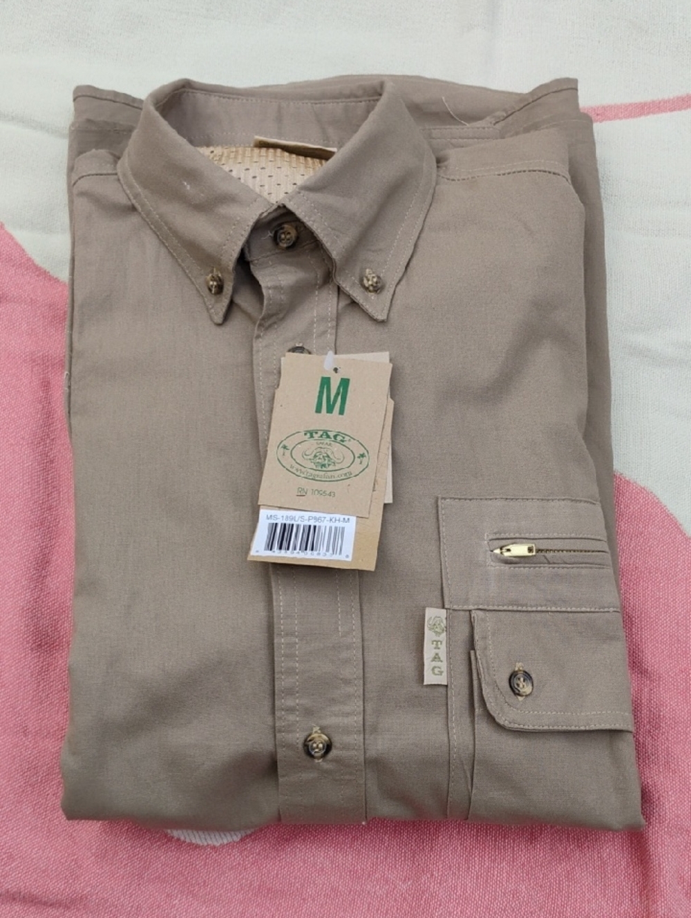 Tag Safari Hunter Shirt Medium - Picture 16 of 16